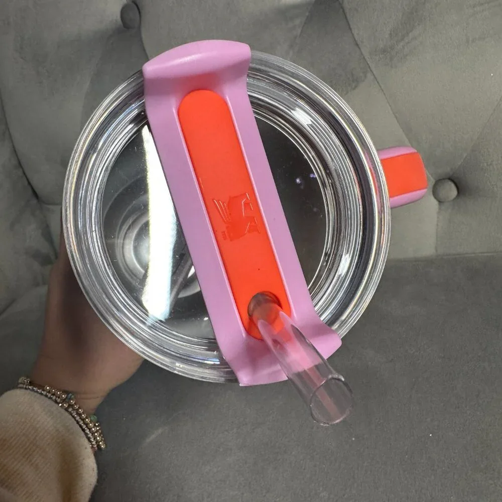 STANLEY target‎ exclusive Quencher H2.0  pink orange Amethyst Tumbler NWT - Picture 3 of 7